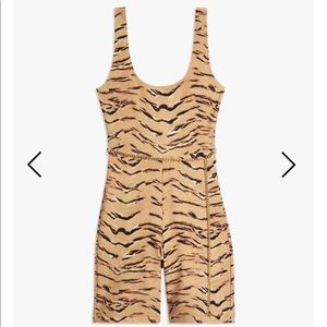 WeWoreWhat Tiger Scoopneck Bodysuit